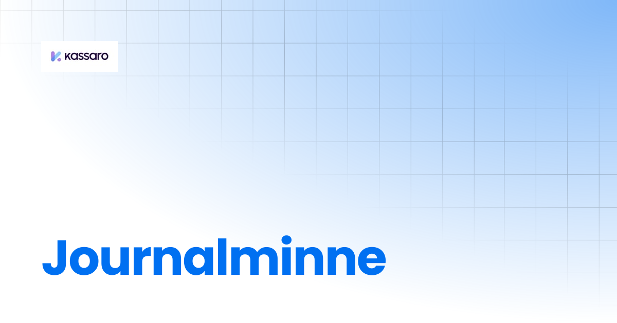 journalminne-kassaro